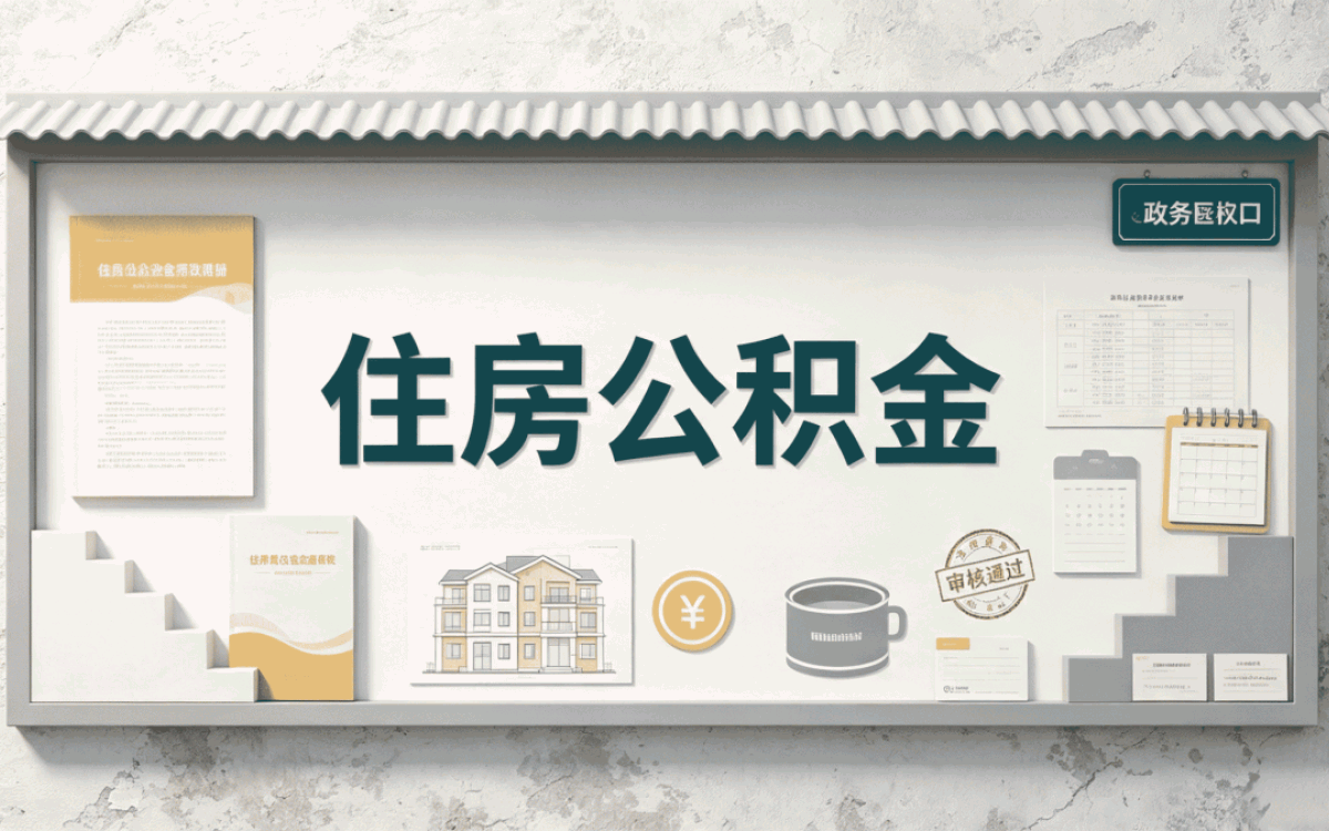 赣州在职住房公积金代办服务政策口径有没有变